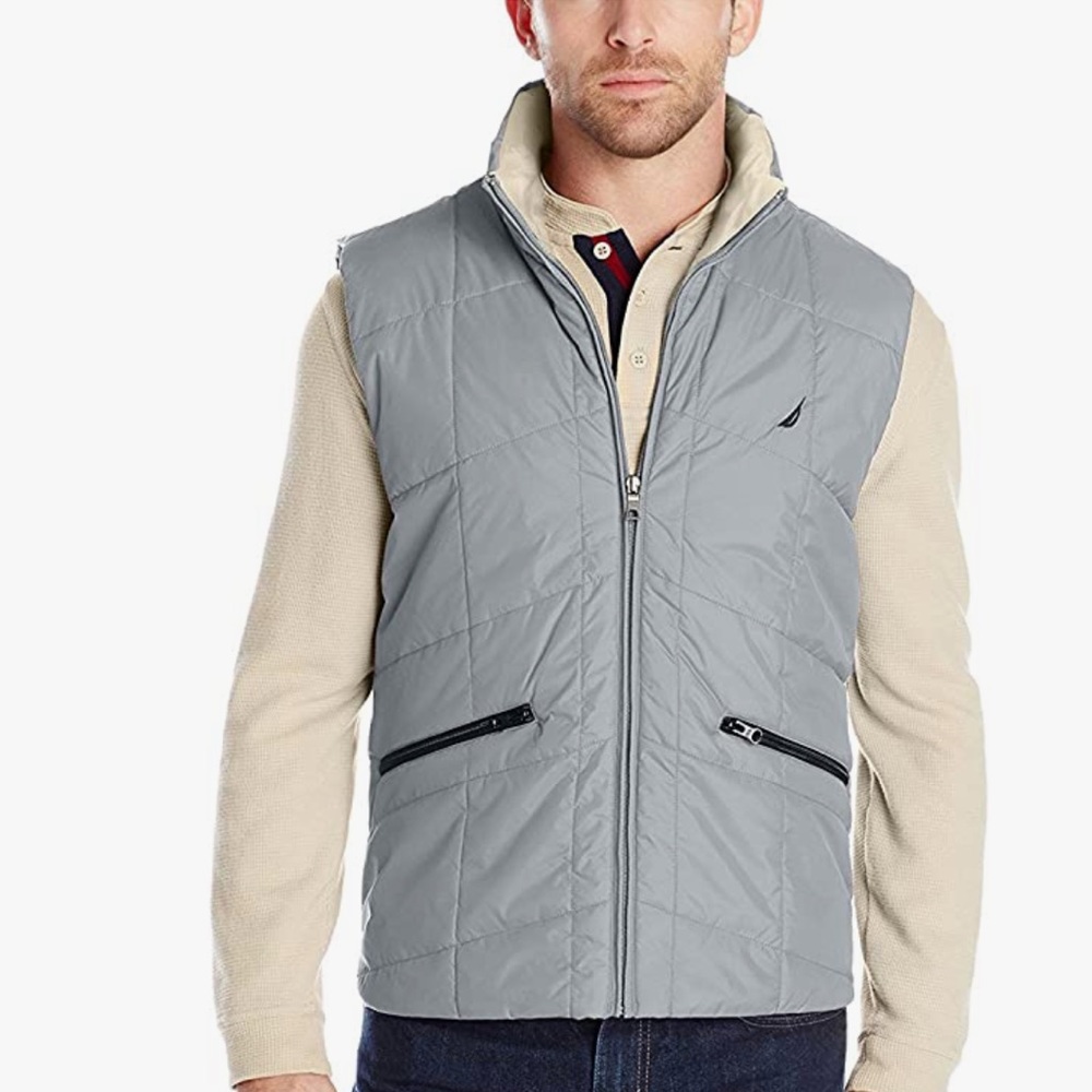 Nautica Men's Chevron Vest size M
